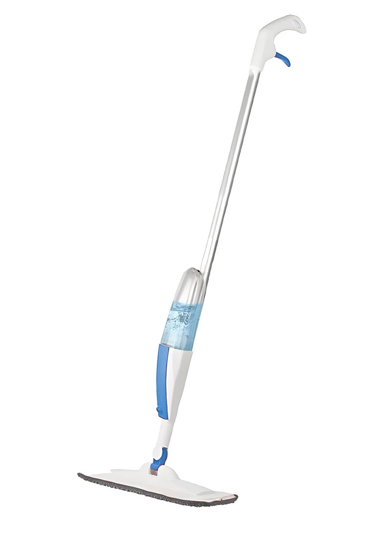 DRIZO Spray Mop for Floor Cleaning, Floor Cleaner with Reusable Mop, Spray Mop with 300ML Refillable Bottle, Washable Pads, Wet/Dry Microfiber mops for floor cleaning (BLUE)  - Image 1