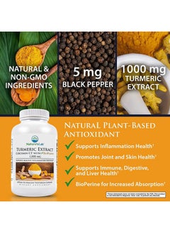 Nature's Lab Turmeric Extract With Curcumin C3 & Bioperine 1000Mg Promotes Cardiovascular Digestion And Immune Health 60 Capsules (30 Day Supply)  - Image 3