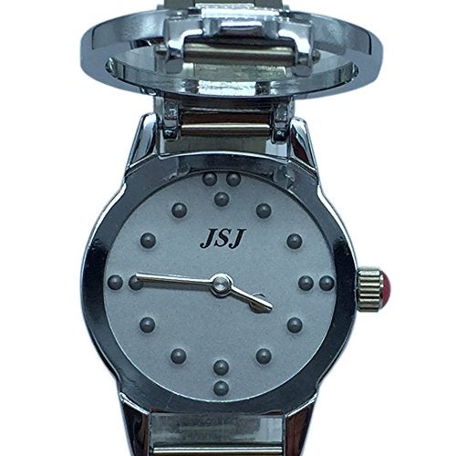 VISIONU Tactile Braille Watch for Blind People or The Elderly Grey Dial (for Woman) - Image 2