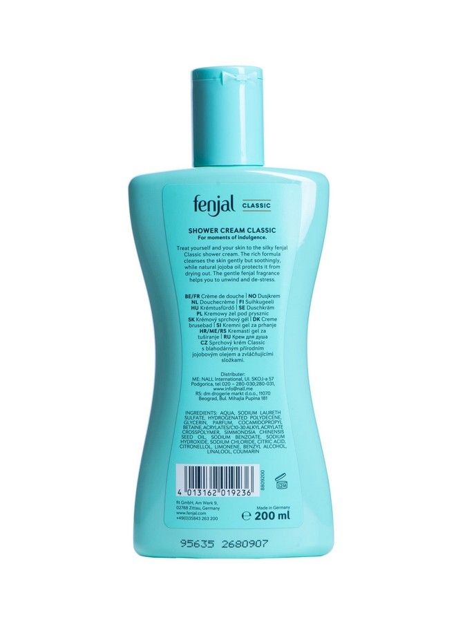 Fenjal Classic Luxury Shower Creme Body Wash  200Ml - Image 3