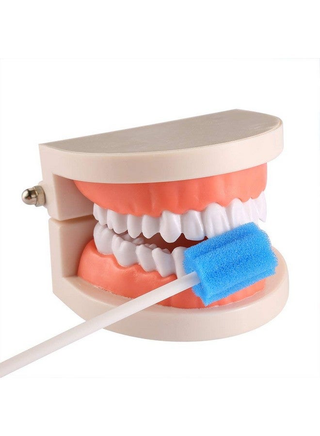 Wellgler's Disposable Oral Swabs,Sterile Sponge Mouth Swabs,Individually Wrapped (50pcs,Blue) - Image 3
