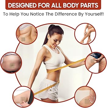 WeightWorld Slimming Patches 60 Patches 2 Months Pack Guarana 5 HTP Fucus Infused Natural Safe Ultra Thin Transparent for Waist Belly Thighs Butt Other Body Part Suits Sensitive Skin - Image 5