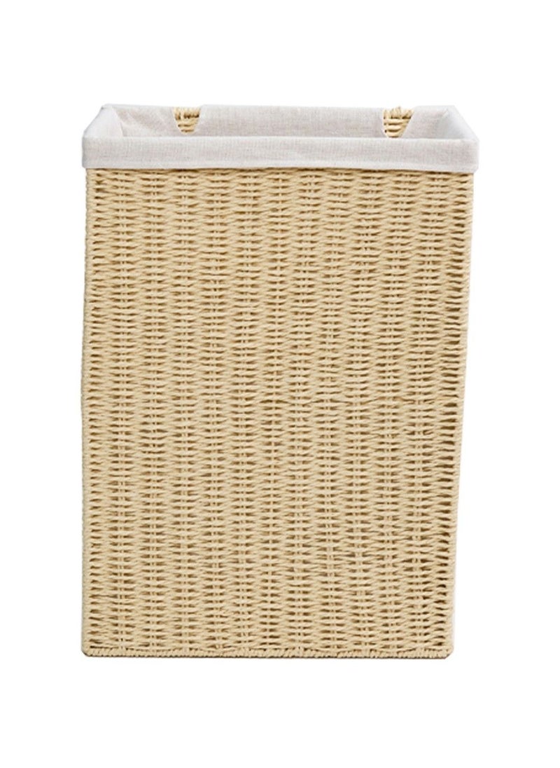 Homesmiths Homesmiths Large Laundry Hamper Natural With Liner 40 X 30 X 55 Cm  - Image 4