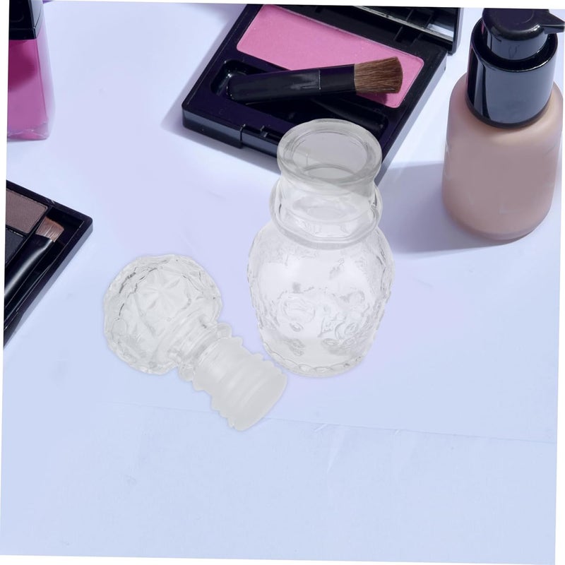 **VOSAREA** زجاجات عطر عتيقة الطراز، ذات تصميم رترو أنيق، مناسبة للديكور المنزلي، زجاجات صغيرة جميلة للعروض الفريدة والمجموعات الراقية. - Image 5