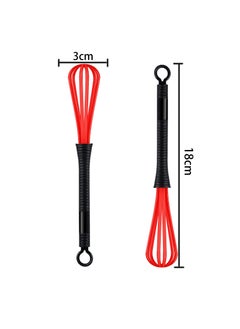 SUNSAR Whisk Set, 5-piece Plastic Salon Hairdressing and Hair Colouring Cream or for kitchen Whisk Mixer Tools  - Image 2