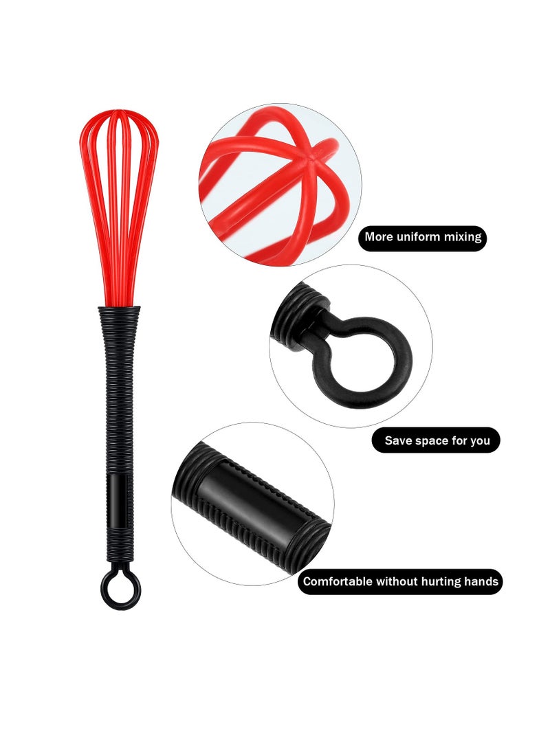 SUNSAR Whisk Set, 5-piece Plastic Salon Hairdressing and Hair Colouring Cream or for kitchen Whisk Mixer Tools  - Image 3