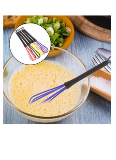 SUNSAR Whisk Set, 5-piece Plastic Salon Hairdressing and Hair Colouring Cream or for kitchen Whisk Mixer Tools  - Image 4