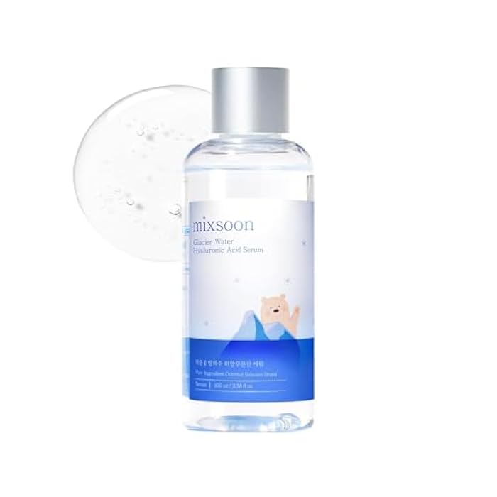 mixsoon [mixsoon] Glacier Water Hyaluronic Acid Serum for Face Hydrating, Korean skin care 100ml - Image 1
