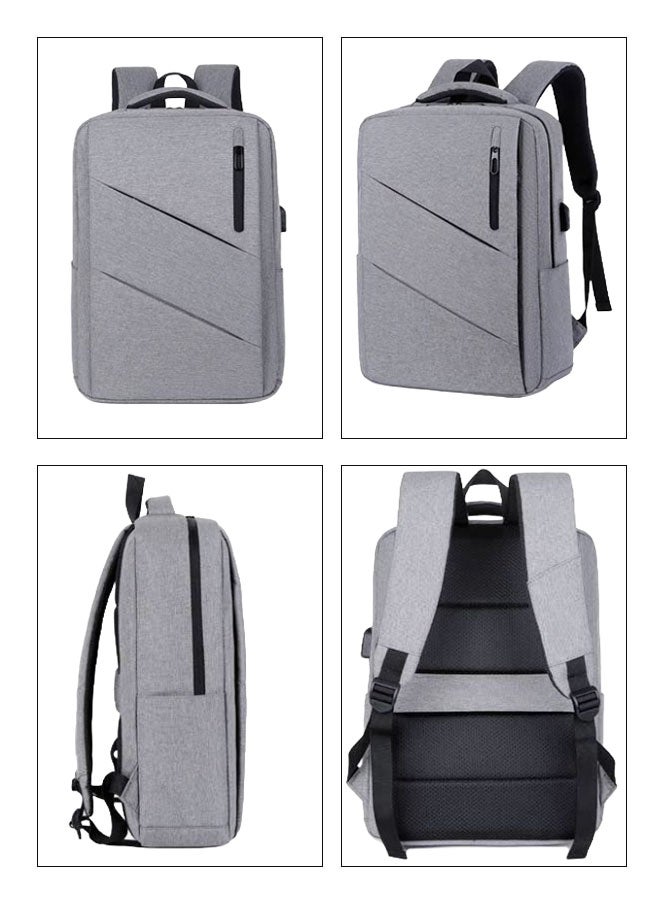 Laptop Backpack-Fits 15.6 Inch Laptop Travel Computer Bag,Business Anti Theft Backpack With Usb Charging Port  - Image 3