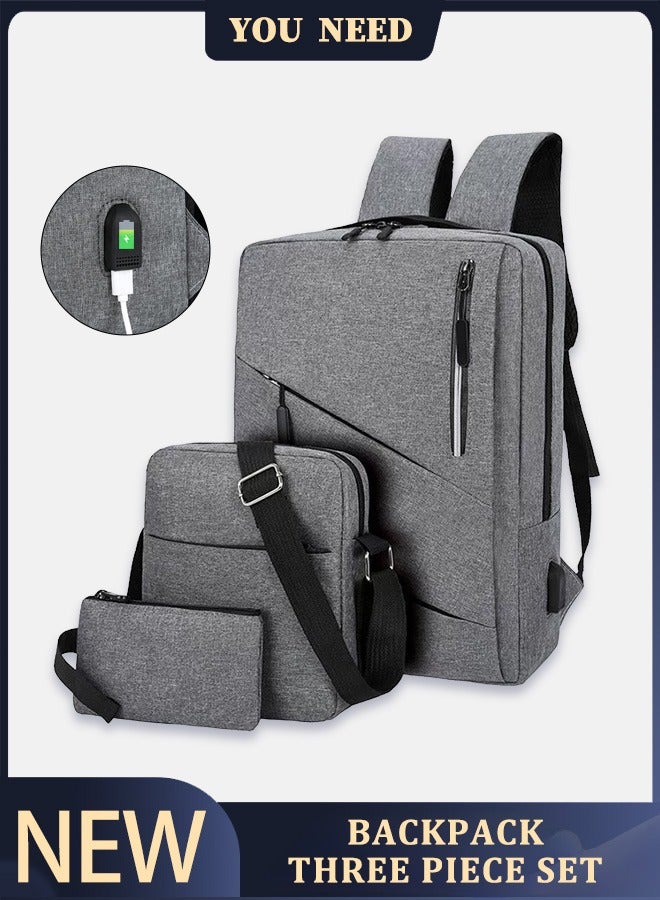 Laptop Backpack-Fits 15.6 Inch Laptop Travel Computer Bag,Business Anti Theft Backpack With Usb Charging Port  - Image 1