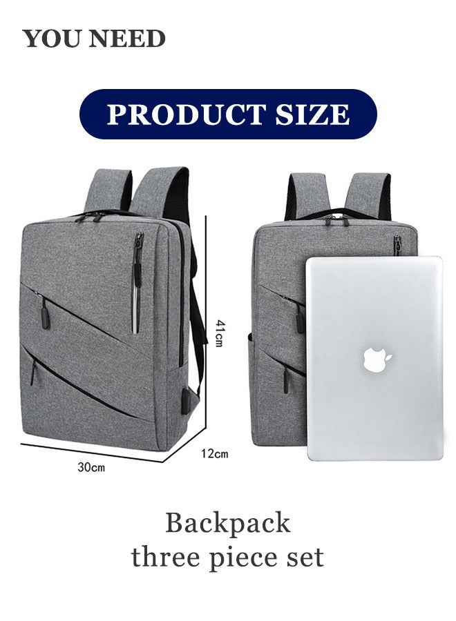 Laptop Backpack-Fits 15.6 Inch Laptop Travel Computer Bag,Business Anti Theft Backpack With Usb Charging Port  - Image 5