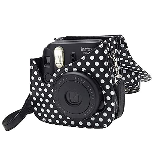 FotoCart Camera Compact Bag for Instax Mini 11 Instant Camera and Also use with Mini 8, Mini 9 & Mini 10 Instax Camera (Black) (White) - Image 2