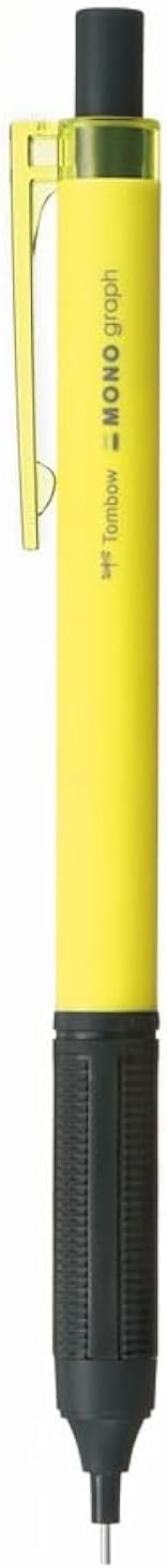 Tombow Tombow Mono Graph Lite Mechanical Pencil  05mm  Neon Yellow DPA122D - Image 1