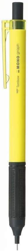 Tombow Tombow Mono Graph Lite Mechanical Pencil  05mm  Neon Yellow DPA122D - Image 2