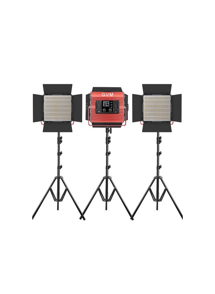GVM Great Video Maker GVM RGB  BI COLOR STUDIO LIGHT LED 1200D 3L KIT  - Image 3