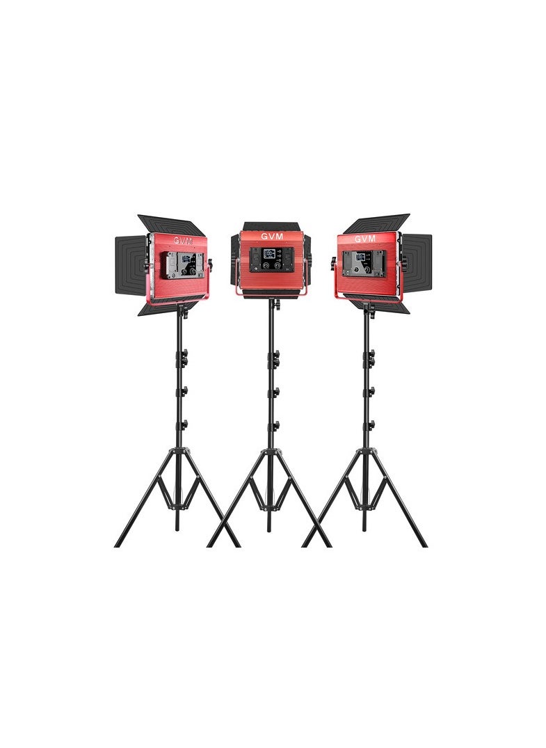 GVM Great Video Maker GVM RGB  BI COLOR STUDIO LIGHT LED 1200D 3L KIT  - Image 5