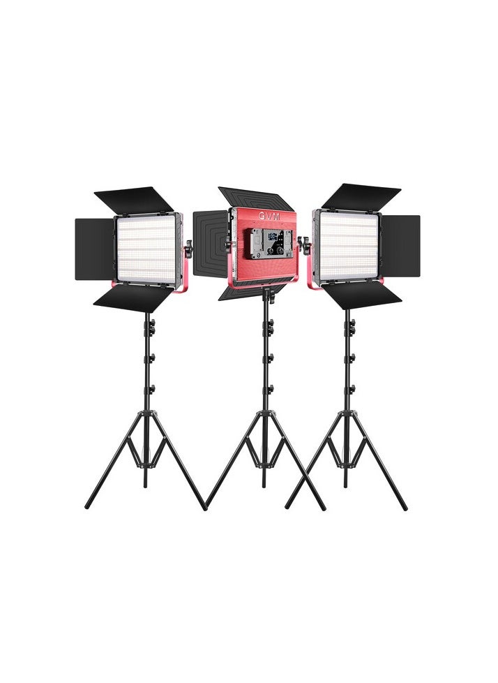 GVM Great Video Maker GVM RGB  BI COLOR STUDIO LIGHT LED 1200D 3L KIT  - Image 1