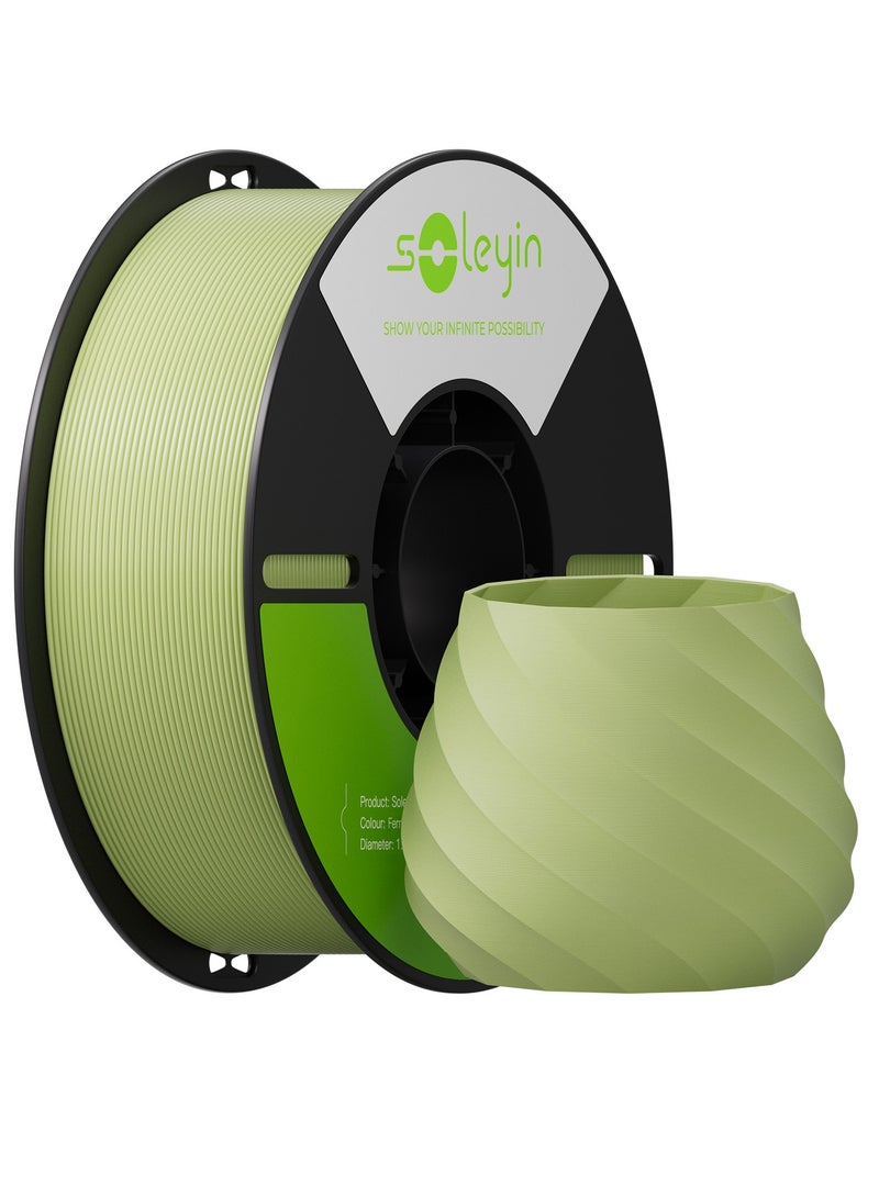 3D Printer Filament 1 75Mm Soleyin Basic Petg Filament Fot 3D Printing High Speed Filaments Fit Most Fdm 3D Printer Soleyin By Creality Filament Petg Fern Green Fern Green