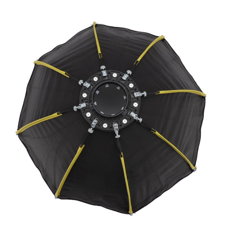 NiceFoto Octagonal Softbox 19.7in/50cm Diameter Quick Release Foldable Softbox - Professional Studio Lighting with Grid 2 Diffusers for Bowens Mount for Portraits Product Photography - Image 4