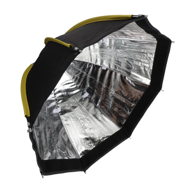 NiceFoto Octagonal Softbox 19.7in/50cm Diameter Quick Release Foldable Softbox - Professional Studio Lighting with Grid 2 Diffusers for Bowens Mount for Portraits Product Photography - Image 5