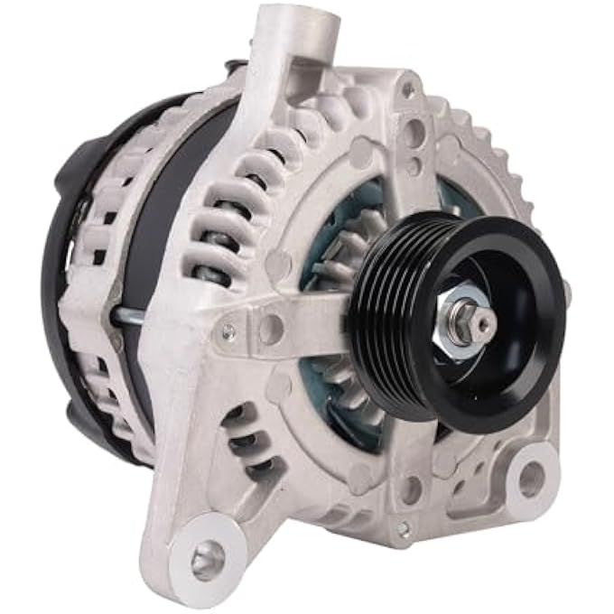 Kinwrdsn Alternator Compatible with Chrysler 2008-2010 Town & Country 3.3L 3.8LFit for Jeep 2007 2008 Wrangler 3.8LFit for Dodge 2008-2010 Grand Caravan 3.3L 3.8LFit for 2009 2010 Routan 3.8L - Image 1