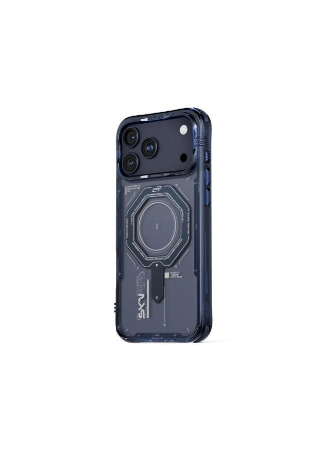 إسكينارما حافظة MAGMA لهاتف iPhone 17 Pro Max – غطاء واقٍ مع زوايا ماصة للصدمات، حارس كاميرا مرتفع، أزرار معدنية ومتوافق مع MagSafe - Image 3