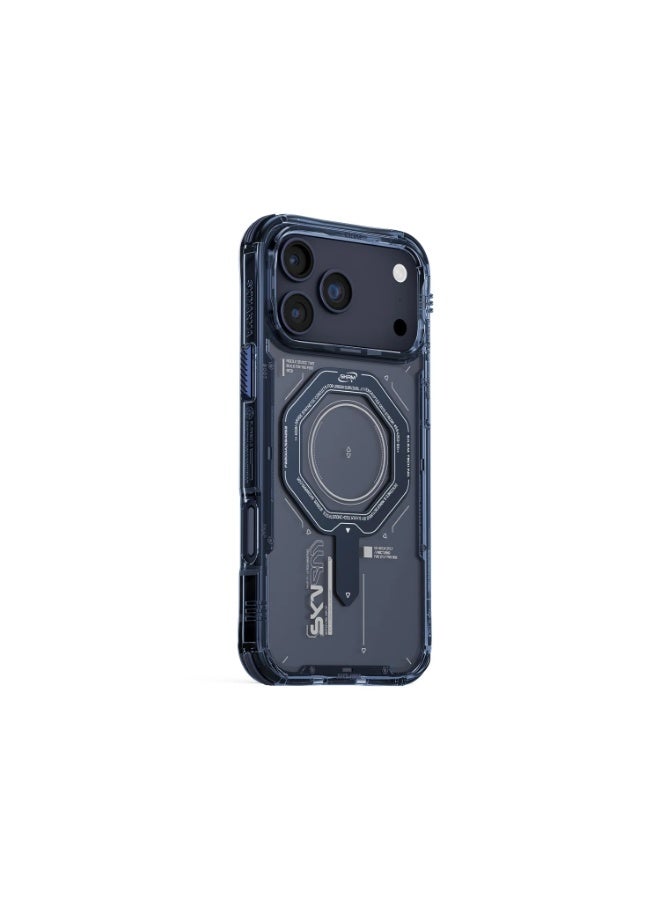 إسكينارما حافظة MAGMA لهاتف iPhone 17 Pro Max – غطاء واقٍ مع زوايا ماصة للصدمات، حارس كاميرا مرتفع، أزرار معدنية ومتوافق مع MagSafe - Image 2