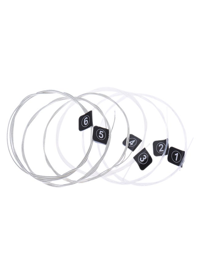 Orphee NX36 Nylon Classical Guitar Strings 6pcs Full Set Replacement (.028-.043) Nylon Core Silver Jacketed Wire Normal Tension - Image 2