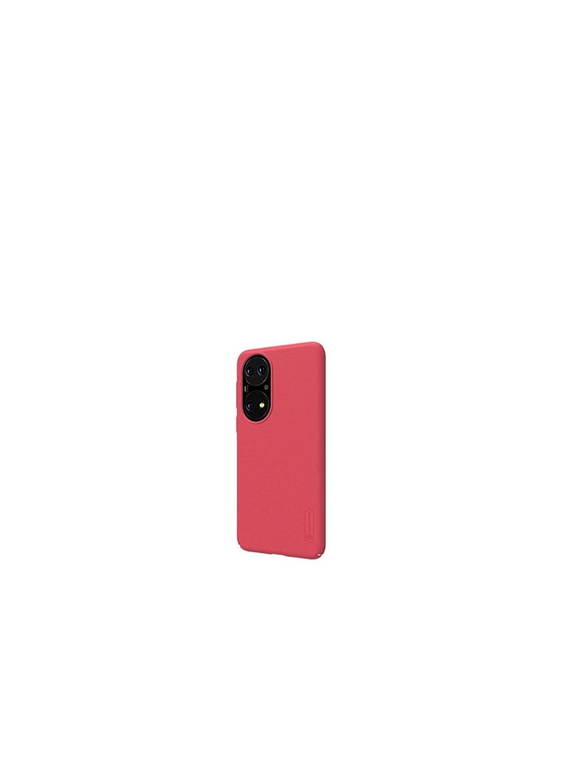 Nillkin Super Frosted Shield Huawei P50/P50E-Bright Red - Image 2