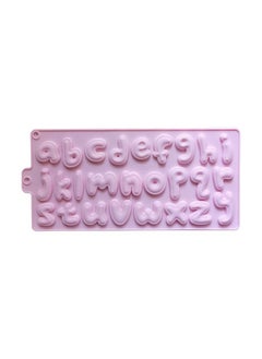 Silicone Stylish Design Lowercase Alphabet Chocolate Baking Mold  - Image 1
