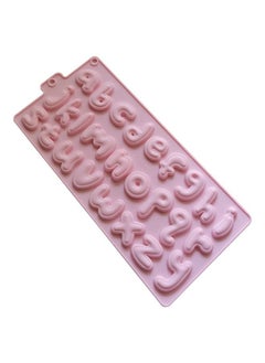 Silicone Stylish Design Lowercase Alphabet Chocolate Baking Mold  - Image 2