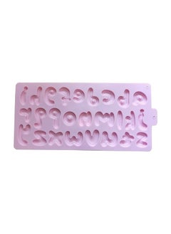 Silicone Stylish Design Lowercase Alphabet Chocolate Baking Mold  - Image 4