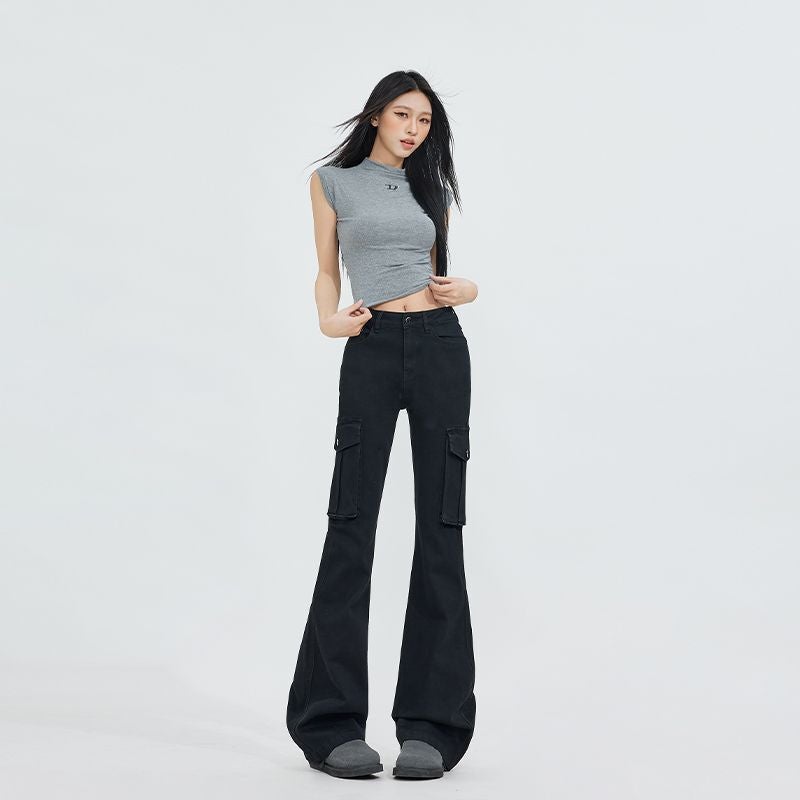 Unisex Casual Daily Denim Jeans - Image 3
