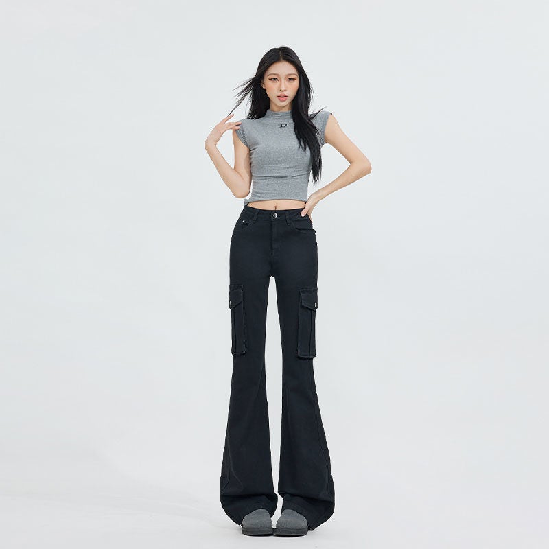 Unisex Casual Daily Denim Jeans - Image 2