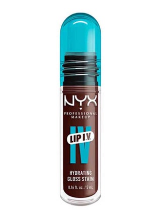 Lip Iv Hydrating Gloss Stain Lip Gloss + Serum Up To 12Hr Hydration High Pigment Wet Shine Finish Mocha Me Wet - view 2
