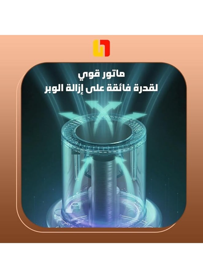 ماكينة إزالة الوبر من الملابس مزودة بشاشة LCD ديجيتال عالية الوضوح وسهلة الاستخدام وقابلة للحمل من سوكاني، SK-12004 تتميز ماكينة إزالة الوبر من سوكاني بشاشة LCD عالية الوضوح لتتمكّن من مراقبة حالة الجهاز وإعداداته بسهولة لاستخدام دقيق وفعال.  مصممة بشبكة على شكل قرص العسل لضمان إزالة الوبر من الأقمشة بشكل فعال مع حماية الملابس من أي ضرر محتمل، مما يجعل الملابس تبدو وكأنها جديدة. تشغيل سهل تتميز ماكينة إزالة الوبر بتصميم سهل الاستخدام مع مفتاح واحد، مما يجعلها سهلة الاستخدام للغاية ومناسبة لجميع الأشخاص. سهل الحمل والنقل. تتميز ماكينة إزالة الوبر بتصميم صغير الحجم وخفيف الوزن وسهل الحمل، لتتمكّن من الحفاظ على ملابسك بمظهر جديدة وخالٍ من الوبر أينما ذهبت.  (لون أسود)
