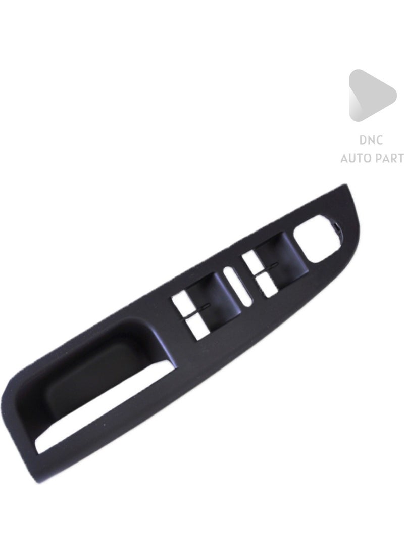 DNC Auto Part - Left Front Windshield Opening Button Frame for Vw Jetta 5,golf 5-6 - Black - Image 1