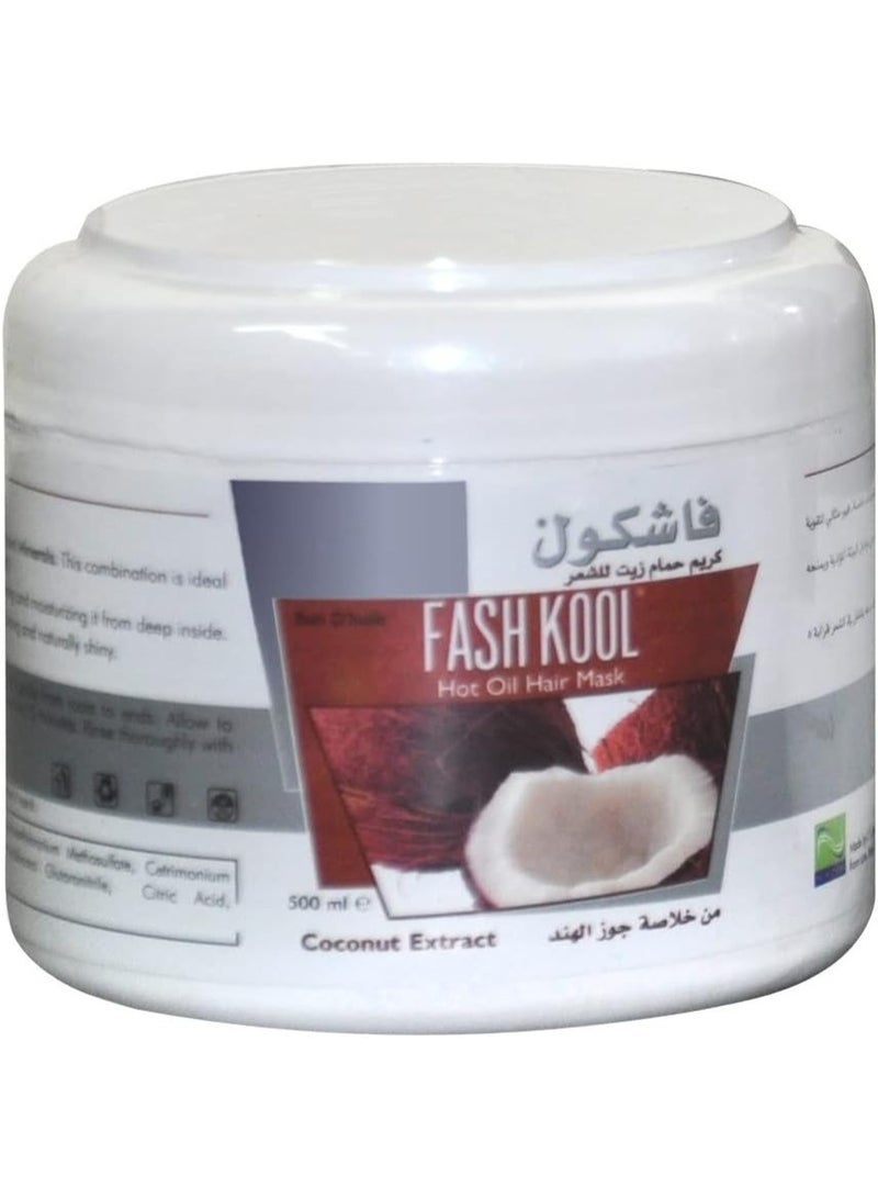 Coconut Extract Hot Oil Hair Mask 500ml