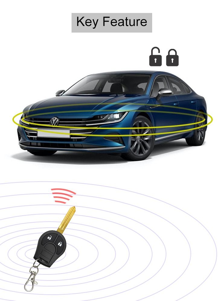 RoadPower Milano Universal Car Keyless Entry System Remote Control - Image 2