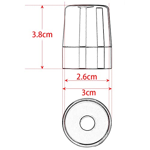 Velospeed Handlebar Grip End for Ninja 250 300 400 650 1000 400R 250R 250SX 1000SX H2R ZX14R ZX10R ZX6R Motorcycle CNC Aluminum Handlebar Bar Ends Plug Balance Pad Accessories (Gray) - Image 5