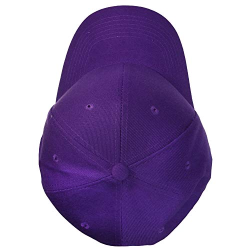Falari Baseball Cap Adjustable Size for Running Workouts and Outdoor Activities All Seasons (1pc Purple) - Image 4