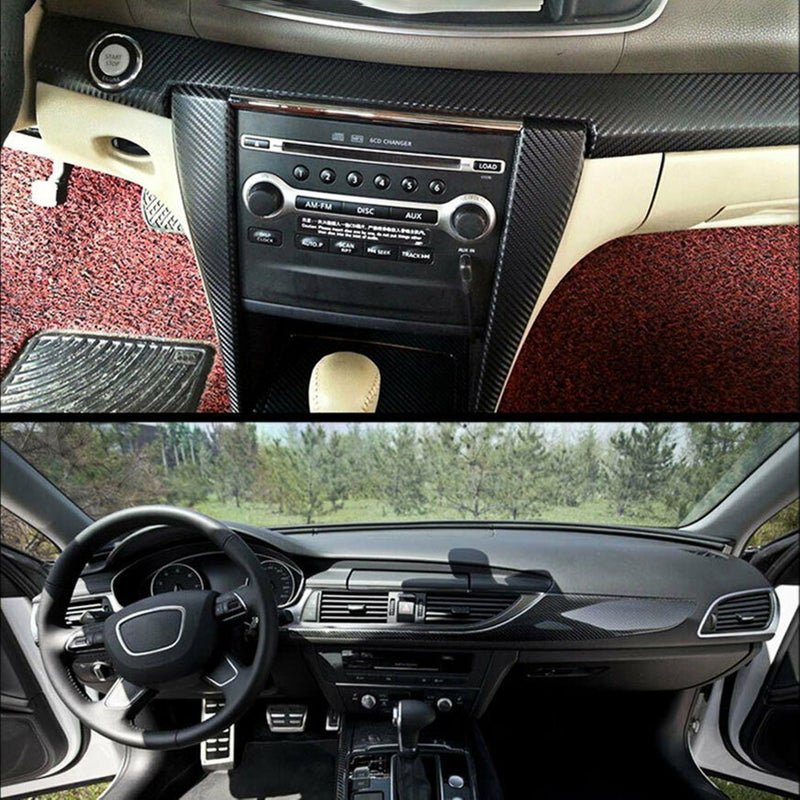 5D High Gloss Carbon Fiber Self Adhesive Film, Vinyl Wrap Sticker Car Wrap Film Automotive DIY Decals - Image 4