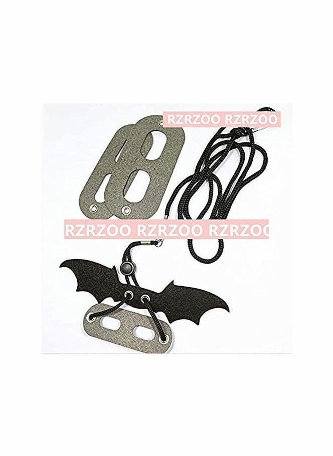 Generic Dragon wing Leash and Harness, Adjustable Lizard Leash, Bearded Dragon Harness Cool Leather Wings  - Image 4
