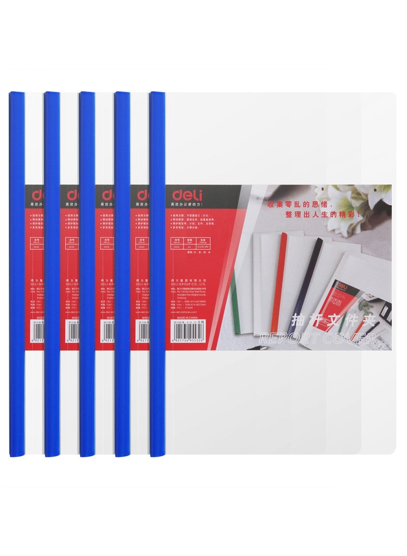 Deli E5532 Report File 1 piece - A4, Assorted Colors - Image 2