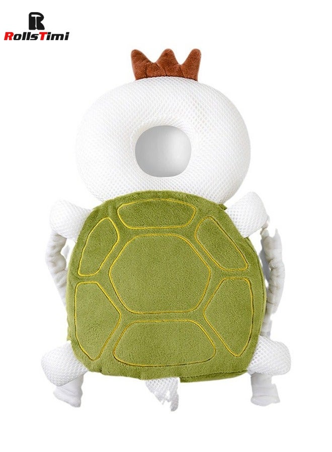 RollsTimi  Adjustable Baby Head Protector – Tortoise Baby Fall Protective Headrest  - Image 1