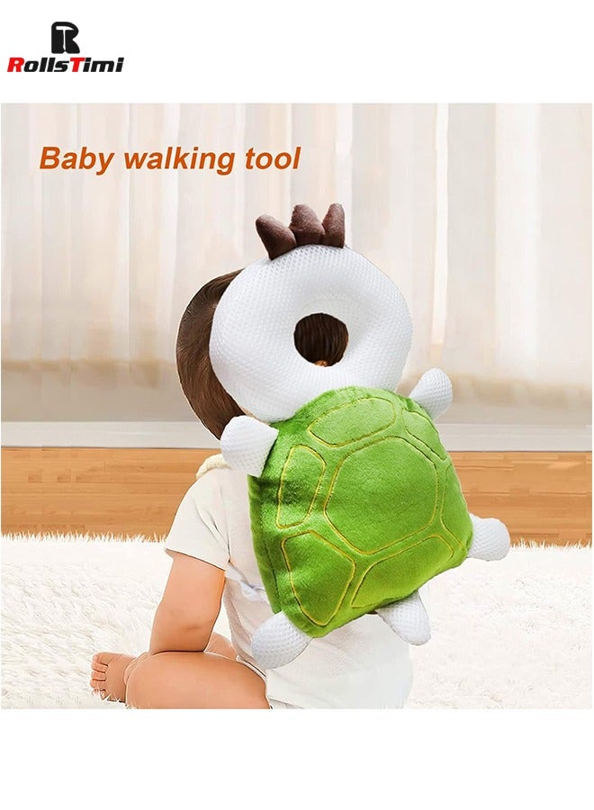 RollsTimi  Adjustable Baby Head Protector – Tortoise Baby Fall Protective Headrest  - Image 2