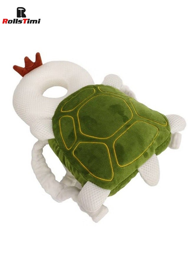 RollsTimi  Adjustable Baby Head Protector – Tortoise Baby Fall Protective Headrest  - Image 3