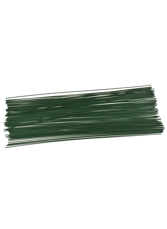 HOMEFORD Aluminum Floral Wire, 18-Gauge, 18-inch, 100-count, Green
