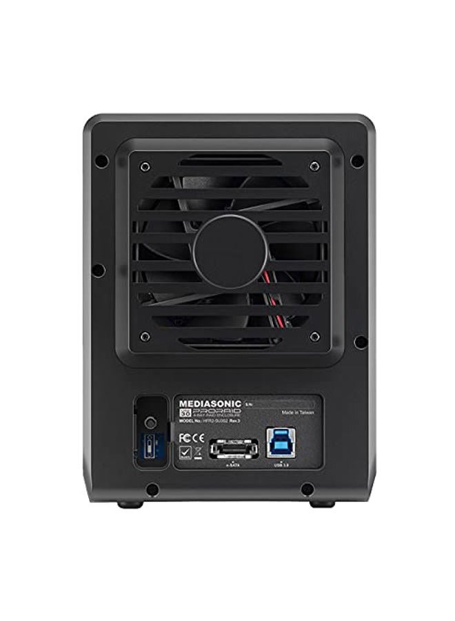 Mediasonic HFR2-SU3S2 PRORAID 4 Bay 3.5" SATA Hard Drive Enclosure - USB 3.0 & eSATA - Image 4