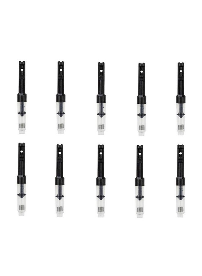 Lanxivi 10 Pcs Fountain Pen Short Converters Universal International Standard Size 2.6Mm Bore Diameter  - Image 1